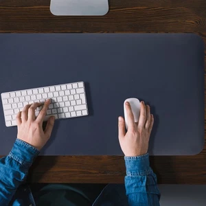 Large Keyboard Mat Nonslip Mouse Mat Keyboard Mouse Cushion Desk Keyboard Mat - Afbeelding 1 van 12