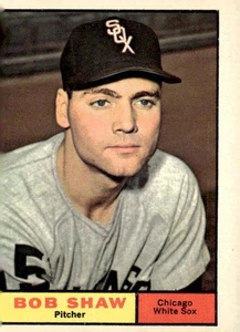 1961 Topps #352 Bob Shaw Baseball Card Chicago White Sox Ex - Nr Mt - Picture 1 of 2