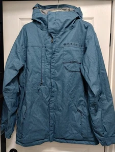 686 Winter Ski Snowboard InfiDRY 10k wasserdichte Jacke Herren X-Large blau 7 Therm - Bild 1 von 7
