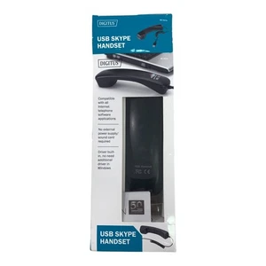 Digitus USB-Telefonhörer DA-70772 Handgerät USB-A RJ10 PC-Telefon B-Ware - Bild 1 von 3