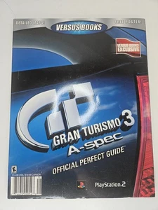 Gran Turismo 3 A-Spec Strategy Perfect Guide Versus Books PlayStation - Imagen 1 de 5