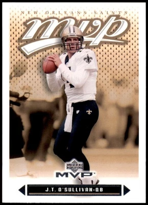 J.T. O'Sullivan New Orleans Saints 2003 MVP Upper Deck #167 QB - Image 1 of 2
