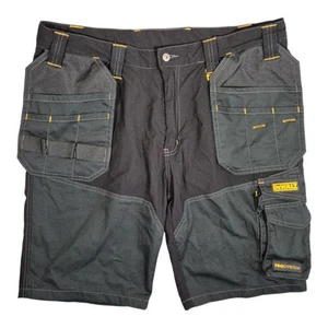 Pantalones Cortos de Trabajo DeWalt Funda Bolsillo Pro Elastizados Hombres Ropa de Trabajo Negro Ripstop W36 - Imagen 1 de 11