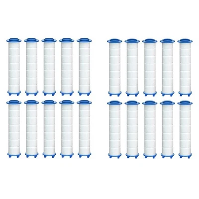 20 StüCk -Duschfilter für Hartes Wasser - Hochleistungs-Duschwasserfi3521 - Bild 1 von 4
