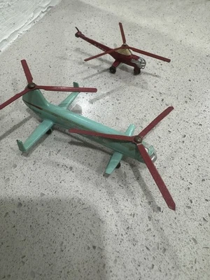 Helicópteros Dinky 716 Westland-Sikorsky, 715 Bristol Foto 1 de 4