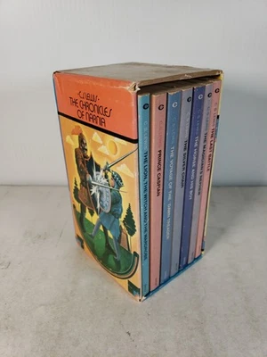The Chronicles of Narnia by C.S. Lewis (1971 - Box Set) Collier Books; Paperback - Image 1 of 4