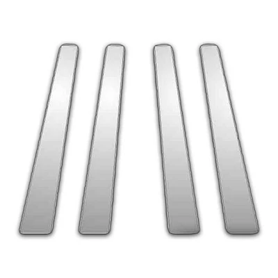 Borde de poste de pilar cromado de 4 piezas para 98-03 Mercury Mountaineer Foto 1 de 2