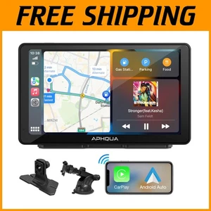 2024 Wireless CarPlay & Android Auto Stereo - 7" Touch Screen, GPS, Bluetooth - Picture 1 of 10