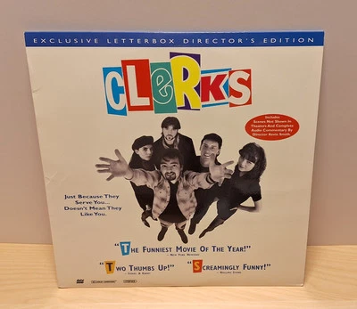 Clerks (1994) Laserdisc Kevin Smith Exclusive Letterbox Director’s Edition - Image 1 of 4