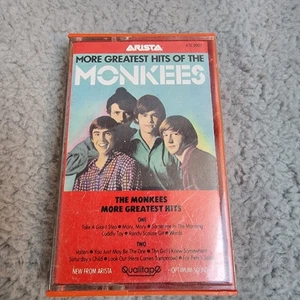 1982 THE MONKEES More Greatest Hits Cassette Tape Arista ACB6 8334 NM - Picture 1 of 4