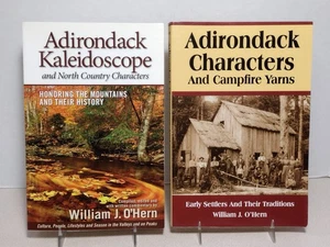 2 William J. O'Hern Books Adirondack Kaleidoscope & Adirondack Characters Trade - Imagen 1 de 18
