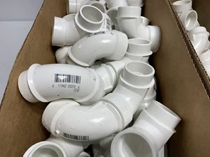 Charlotte 05880 PVC 1/4" Bend (pk of 10) - Picture 1 of 7