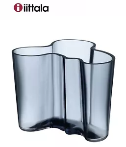 Iittala Alvar Aalto Wazon Kolor deszczu Wazon 160mm / 6,3 cala NOWY Wycofany - Zdjęcie 1 z 12