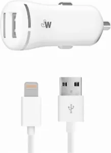 Just Wireless - Apple iPhone / iPad Vehicle Super Fast Dual Car Charger - Picture 1 of 4