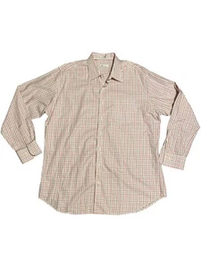 Peter Millar Long Sleeve Plaid Button Down Shirt Men’s Size XL Casual/Golf - Picture 1 of 5