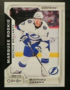 2018-19 18/19 O-Pee-Chee Marquee ROOKIE #620 Mathieu Joseph Tampa Bay Lightning - Picture 1 of 2