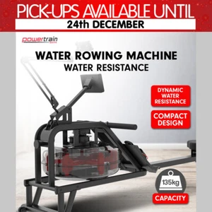 Powertrain 13L Water Resistance Rowing Machine Rower - Picture 1 of 11