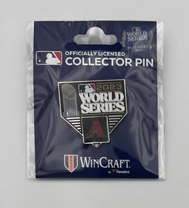 2023 WORLD SERIES - Lapel Pin - Arizona Diamondbacks - OFFICIAL - Picture 1 of 3