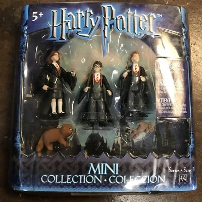 Harry Potter Mini Colección Mágica Hermione Harry Ron Paquete de 3 Serie 1 4/4 Raro Foto 1 de 2