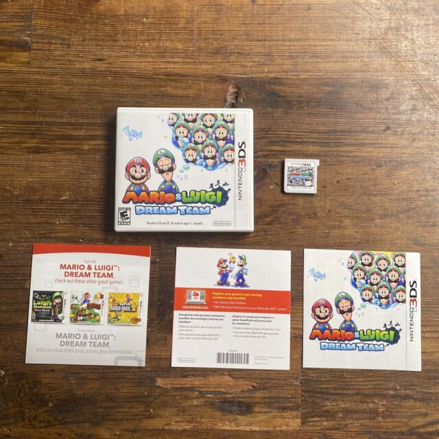 Nintendo 3DS XL Mario & Luigi: Dream Team Usado + 26 Jogos - Mundo Joy  Games - Venda, Compra e Assistência em Games e Informática