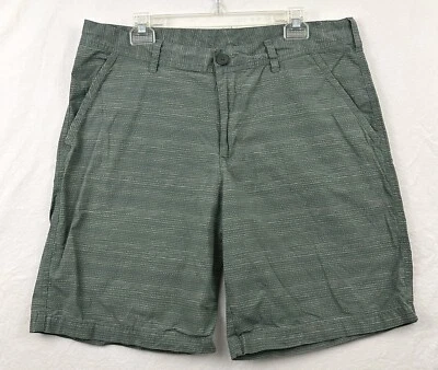 Columbia Mens Chino Shorts Micro Polka Dot Pattern Size 36x10 Gray - Image 1 of 4