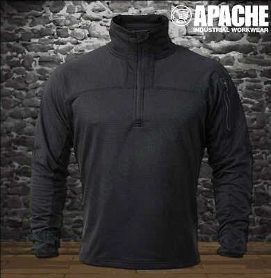 Apache Workwear ATS Tech Fleece Quarter Zipped Wicking Breathable SIZES M-2XL - Image 1 of 4
