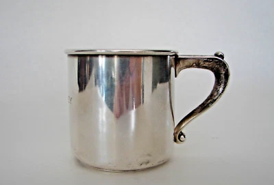 Gorham Gold-Lined Sterling Silver Baby Cup for James R. Armiger Co Baltimore 92g Foto 1 de 4