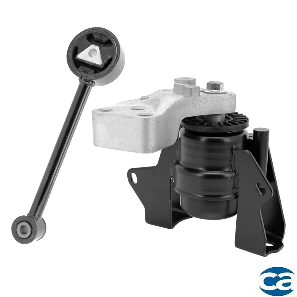 Rear Lower & Hyd. Right Engine Mounts 2PCS Set For Mitsubishi Mirage 24-14 1.2L - Image 1 of 4