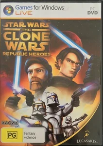 Star Wars: The Clone Wars Republic Heroes PC DVD Free Postage - Picture 1 of 5
