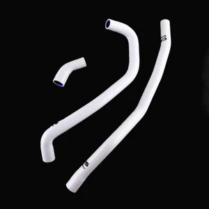 White for 2006-2023 Yamaha Raptor 700 700R YFM700 YFM700R Silicone Radiator Hose - Picture 1 of 7