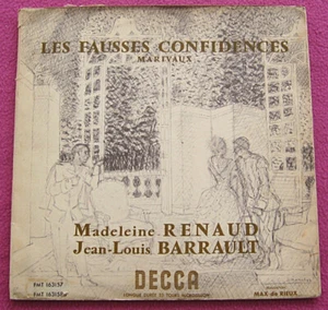 Les Fausses Confidences. Marivaux. Renaud / Barrault / de Rieux. Decca. - Picture 1 of 3