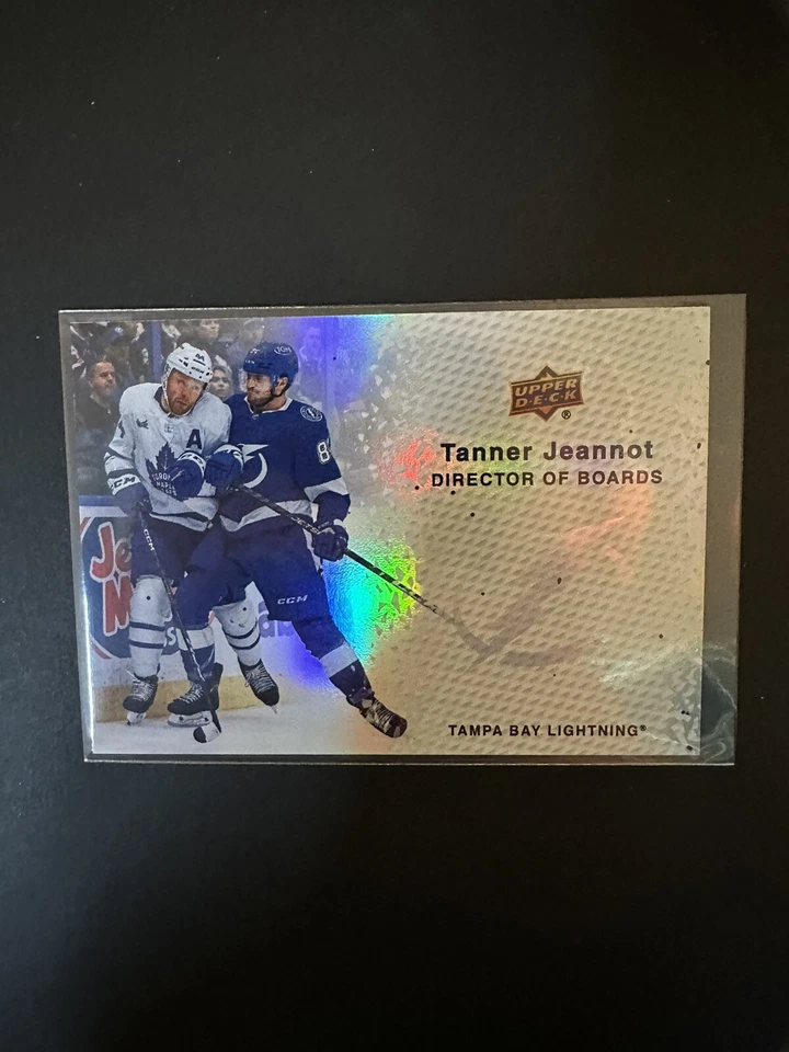 Tanner Jeannot 2023-24 UD Upper Deck Series 2 Director of Boards DB-5  Tampa Bay - Image 1 of 2