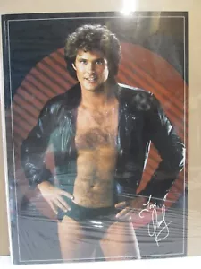 Vintage Poster Knight rider David Hasselhoff 1982 Inv#7836 - Picture 1 of 5