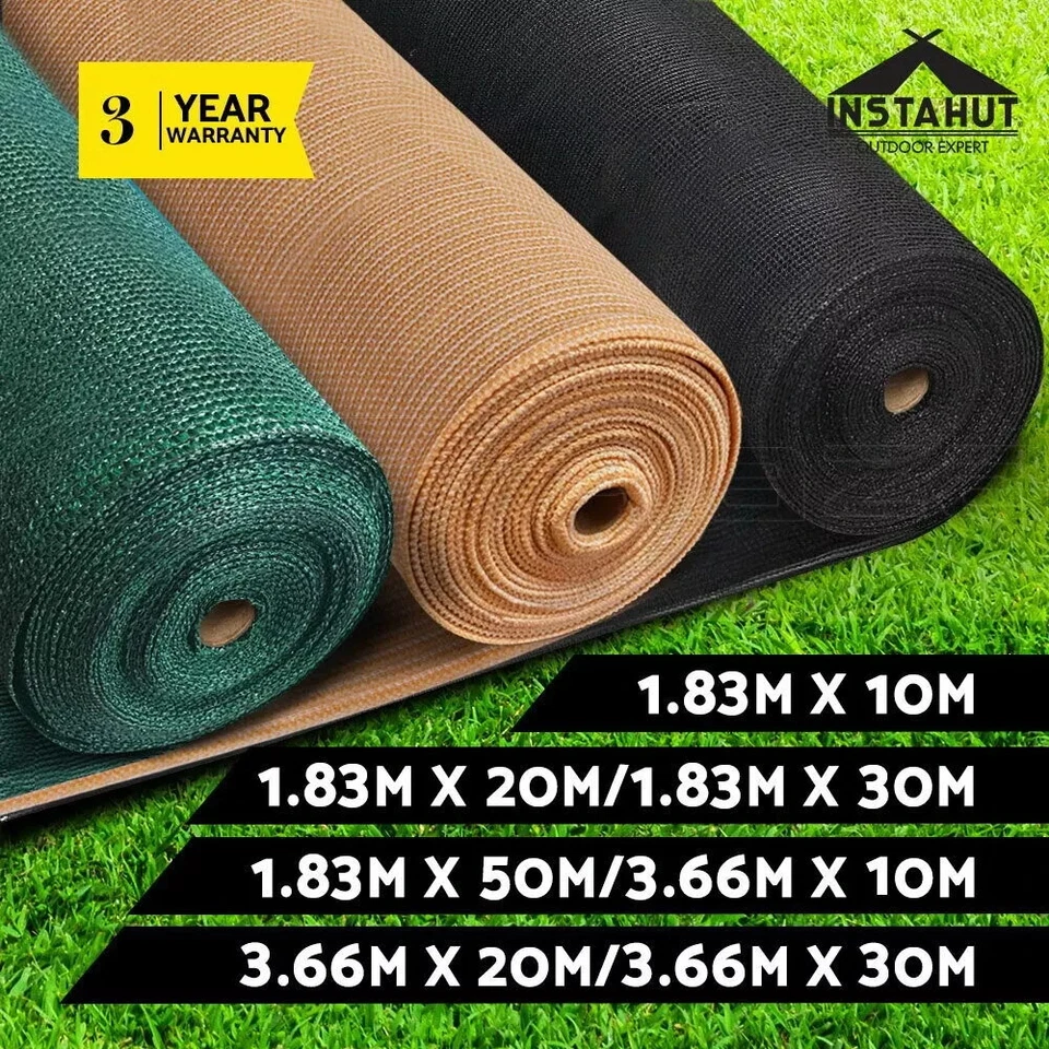 UV Mesh Roll 50%, 70%, 90% Sun Shades Outdoor Garden Cover, Instahut Shade Cloth - image 1 of 1