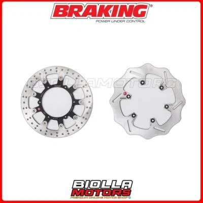 KIT DISCHI FRENO BRAKING KTM ENDURO 690 2009 -  ANTERIORE + POSTERIORE [FLOTTANT Foto 1 de 4
