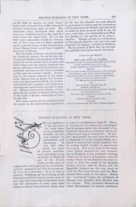 New Buildings New York Vanderbilt Mansion Orig 1883 Artikel Harper's 21 Seiten - Bild 1 von 10