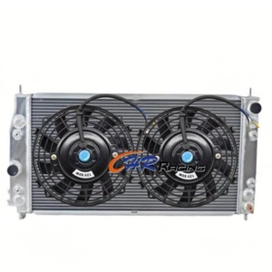 Aluminum Radiator+Fan for 1998-2004 Chrysler 300M/Concorde/LHS Dodge Intrepid V6 - Picture 1 of 7