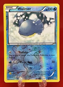 Pokemon Juego de Cartas Coleccionables Wailmer 25/124 Holograma Inverso B&W Dragons Exaltado 2012 MP Inglés - Imagen 1 de 2