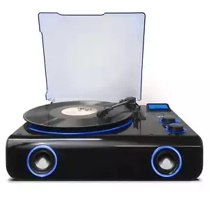 Victor Beacon Hybrid 5-in-1 Plattenspielersystem mit Bluetooth & FM Radio (1200-BK) - Bild 1 von 9