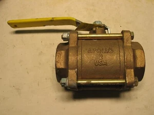NEW APOLLO 82-108-01 BRONZE FULL PORT 2" NPT BALL VALVE WOG 600PSI 0401 - Picture 1 of 8