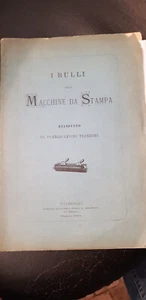 MORIONDO Luigi I rulli delle macchine da stampa 1880 - Picture 1 of 4