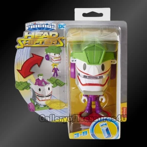 Imaginext DC Super Friends Head Shifters Joker Action Figure Laff Mobile 2 in 1 - Picture 1 of 4