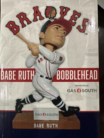 2018 Boston Braves Babe Ruth Bobblehead SGA Atlanta Braves NIB Cover