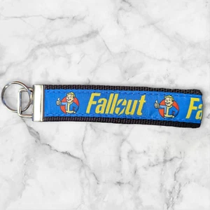 * Fallout Schlüsselanhänger Handgelenk Ripsband Baumwolle Gurtband Schlüsselanhänger 6 Zoll - Bild 1 von 4