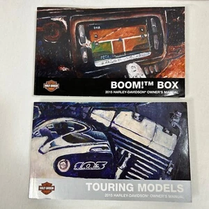 2015 HARLEY-DAVIDSON Touring Models & Boom Box Owners Manuals 99466-15 99464-15 - Picture 1 of 8