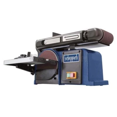 LEVIGATRICE COMBINATA DA BANCO A NASTRO 100MM PIU' DISCO 150MM SCHEPPACH BTS900 - Immagine 1 di 4