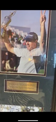 PADRAIG HARRINGTON FIRMADO AUTO'D 2008 BANDERA CAMPEONATO PGA CERTIFICADO DE AUTENTICIDAD PSA/ADN ABIERTO Foto 1 de 4