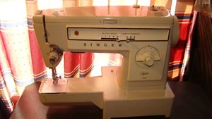 Singer Stylist 522 Freiarm Nähmaschine Zick Zack Pedal - Bild 1 von 12