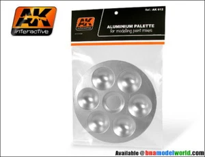 AK Interactive Aluminum Pallet (6 Wells) #AK-612 - Picture 1 of 1