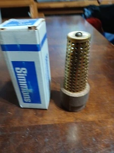 Simmons 1403 1" Foot Valve  Bronze Made In USA - Picture 1 of 8